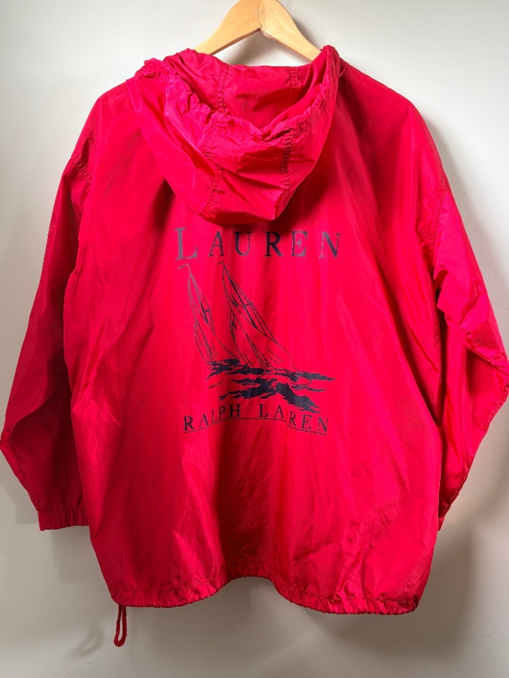 Ralph Lauren Red Sailboat Windbreaker